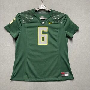 Oregon Ducks Jersey Women XL Green #6 De'Anthony Thomas Nike Wings Mighty Oregon